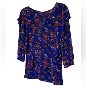 Free People Dock Street Floral Top